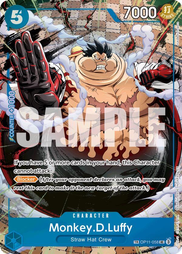 Monkey.D.Luffy - OP11-058 (TR) card image