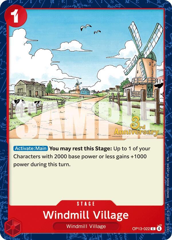 Windmill Village card image