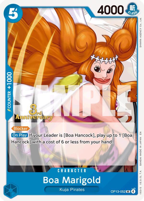 Boa Marigold card image