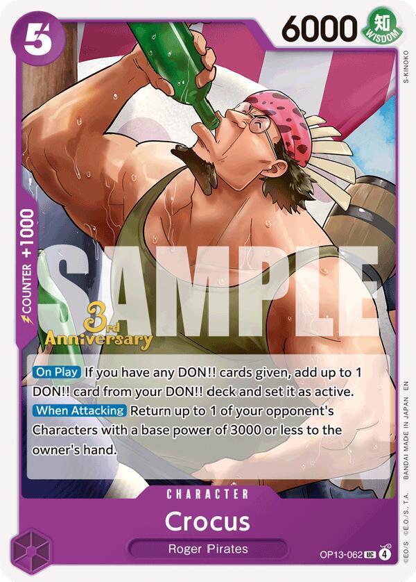 Crocus card image