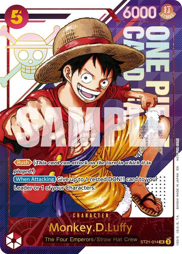Monkey.D.Luffy - ST21-014 (3rd Anniversary Treasure Campaign Pack) card image