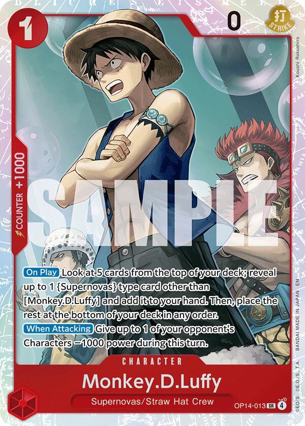Monkey.D.Luffy - OP14-013 card image
