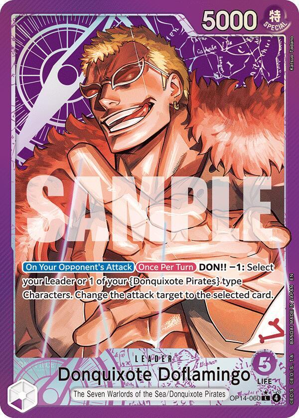 Donquixote Doflamingo - OP14-060 (Alternate Art) card image