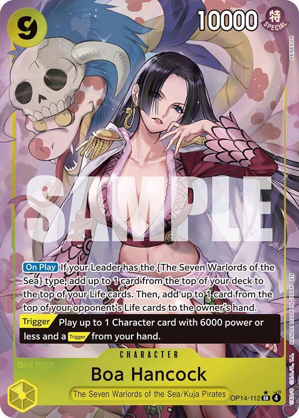 Boa Hancock - OP14-112 (Alternate Art) card image