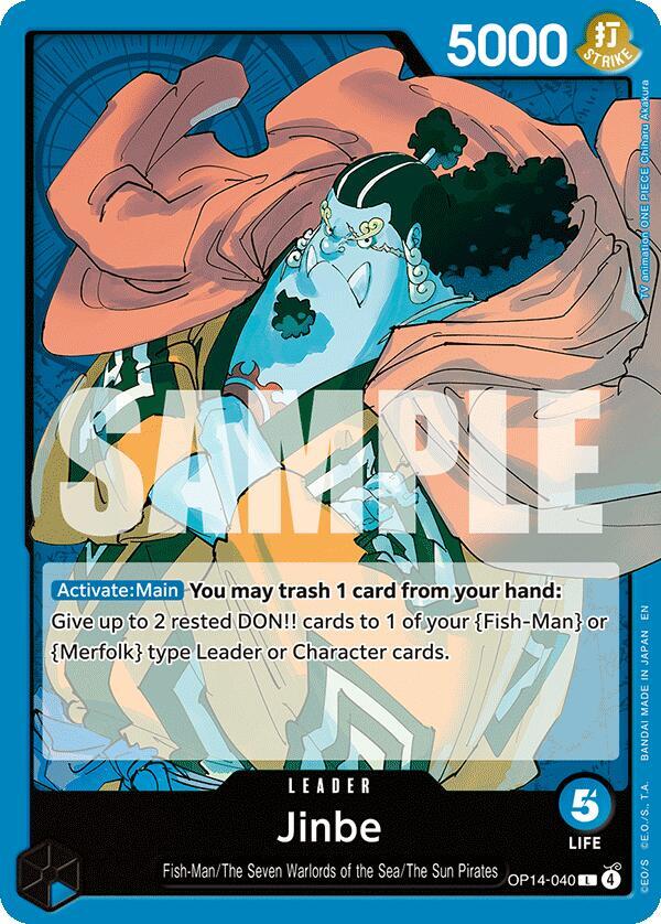 Jinbe - OP14-040 card image