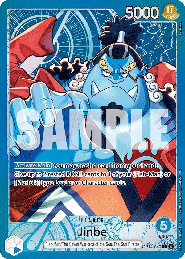Jinbe - OP14-040 (Alternate Art) card image