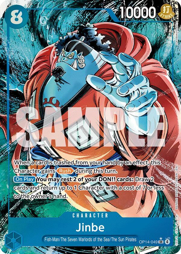 Jinbe - OP14-049 (Alternate Art) card image