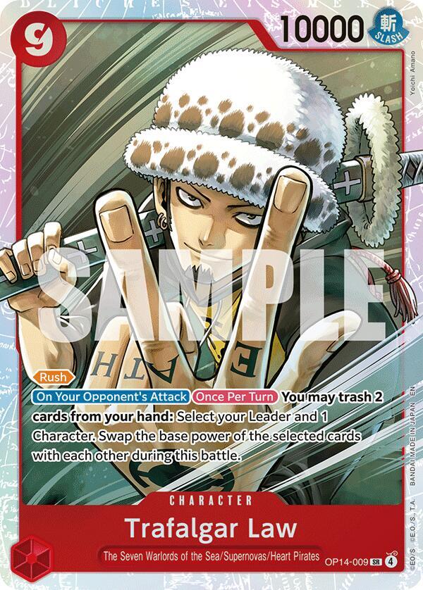 Trafalgar Law - OP14-009 card image