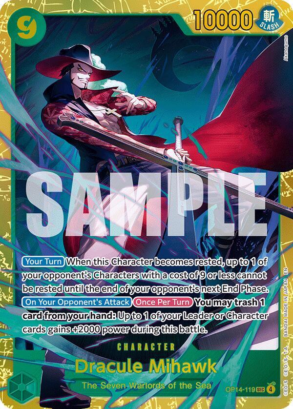 Dracule Mihawk - OP14-119 card image
