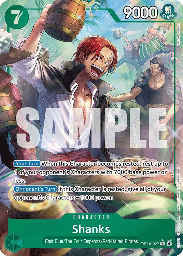 Shanks (Alternate Art) card image