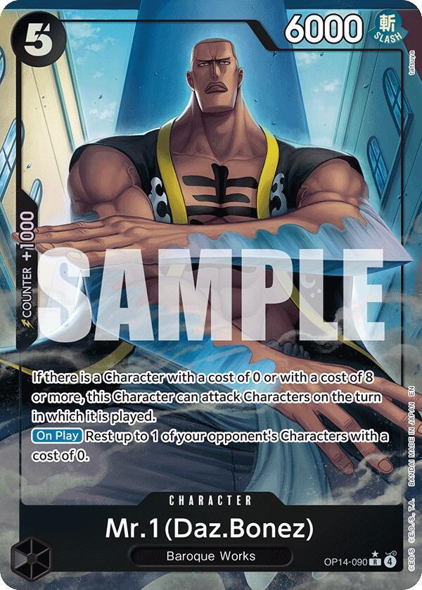 Mr.1 (Daz.Bonez) (Alternate Art) card image