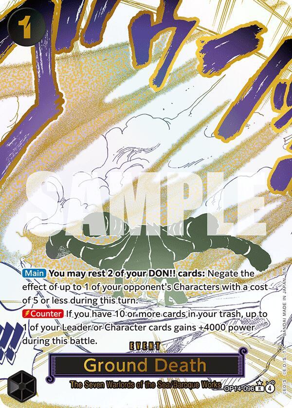 Ground Death (Alternate Art) card image