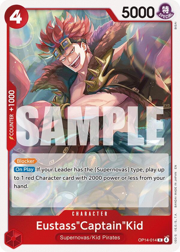 Eustass"Captain"Kid - OP14-014 card image