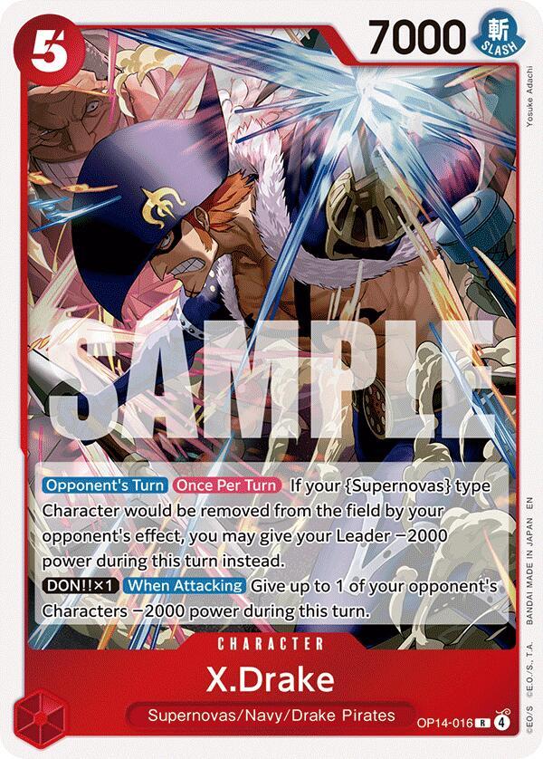 X.Drake card image