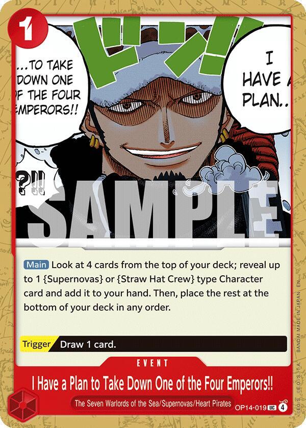 I Have a Plan to Take Down One of the Four Emperors!! card image