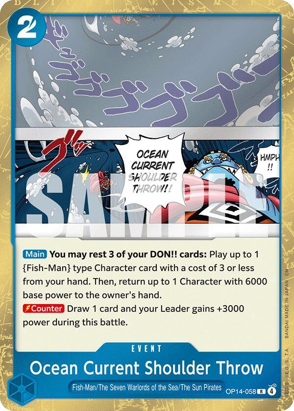 Ocean Current Shoulder Throw card image