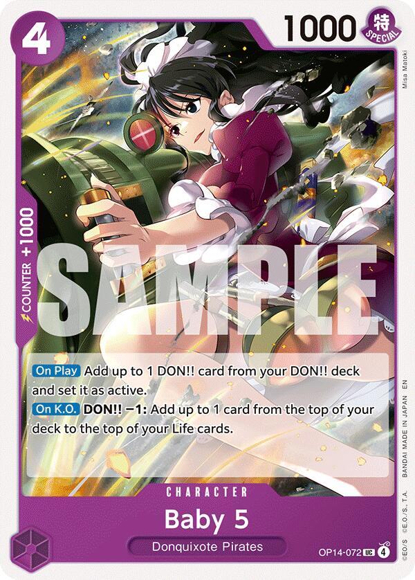 Baby 5 card image