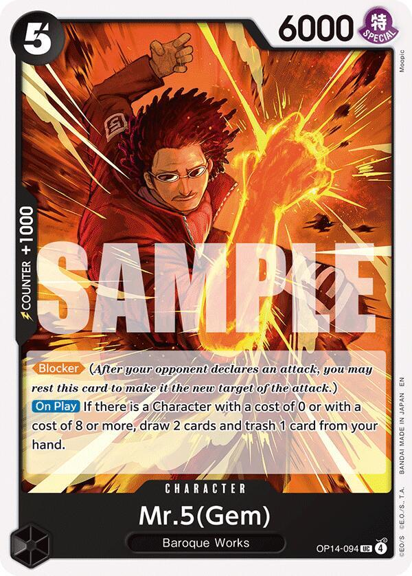 Mr.5(Gem) card image