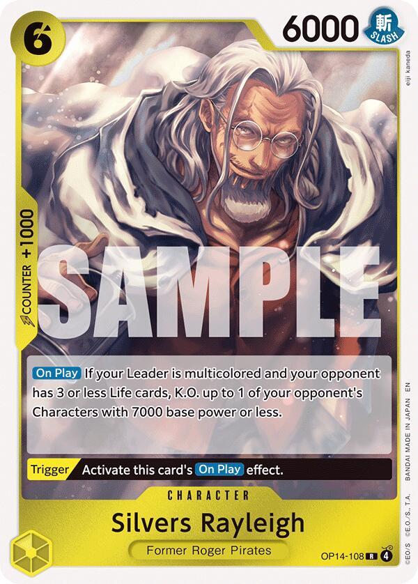 Silvers Rayleigh card image