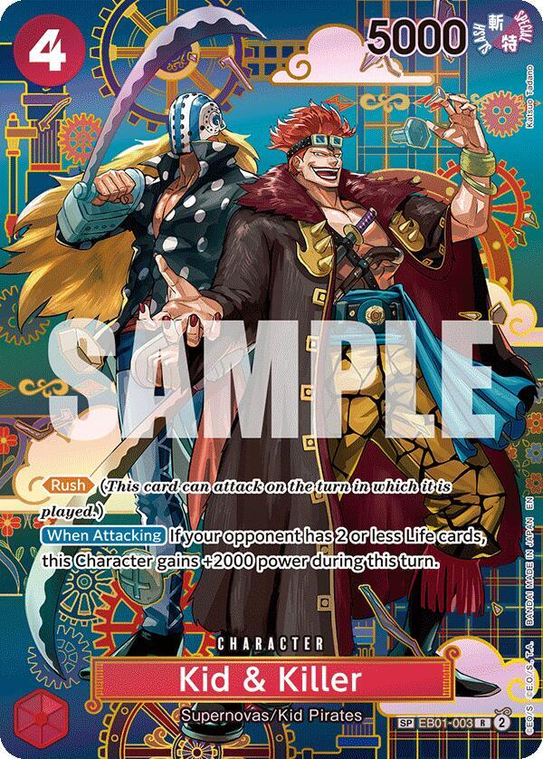 Kid & Killer - EB01-003 (SP) card image
