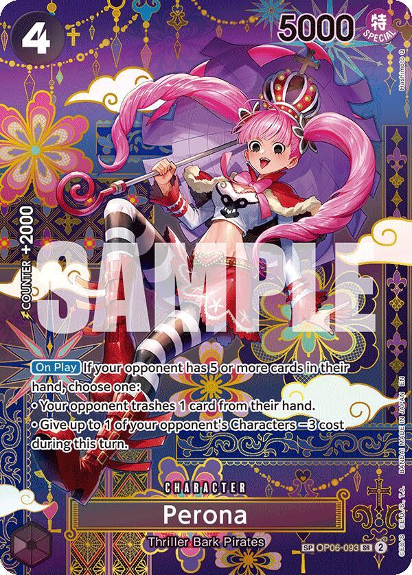 Perona - OP06-093 (SP) card image