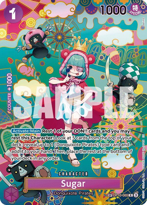 Sugar - OP10-065 (SP) card image