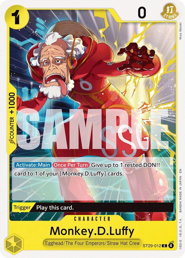 Monkey.D.Luffy (012) card image