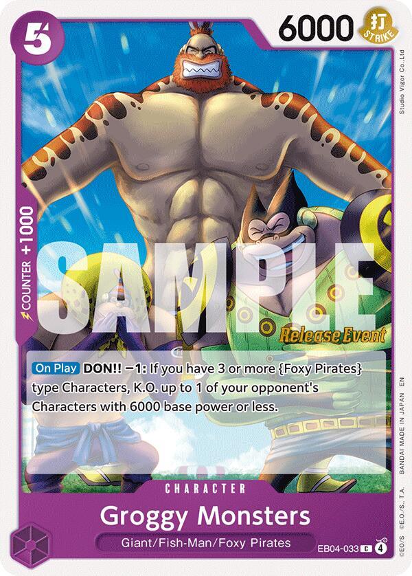 Groggy Monsters card image