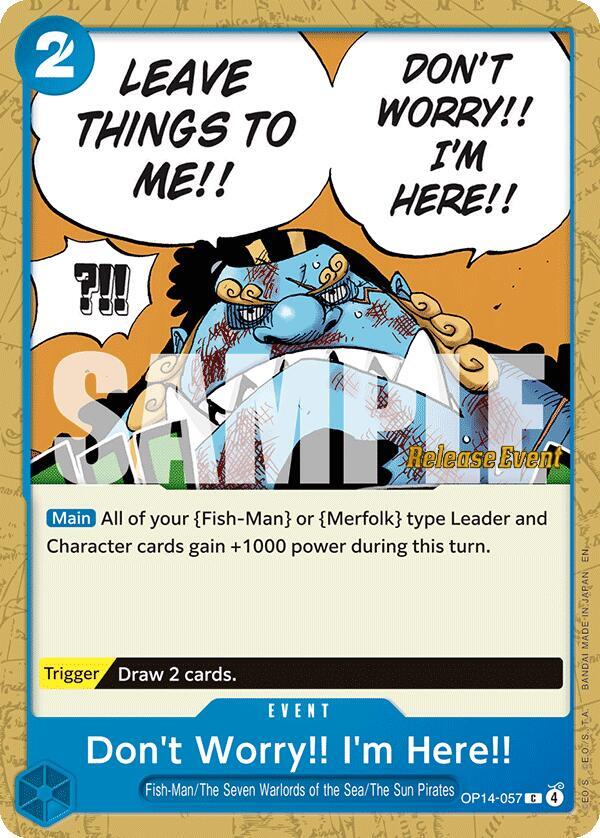 Don't Worry!! I'm Here!! card image