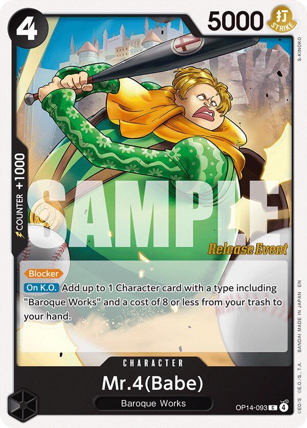 Mr.4(Babe) card image
