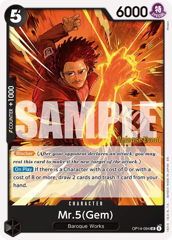 Mr.5(Gem) card image