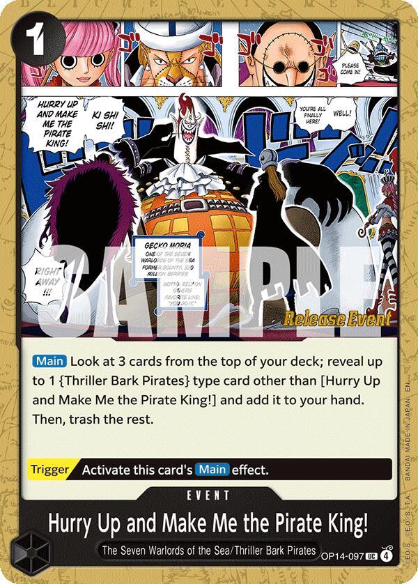 Hurry Up and Make Me the Pirate King! card image