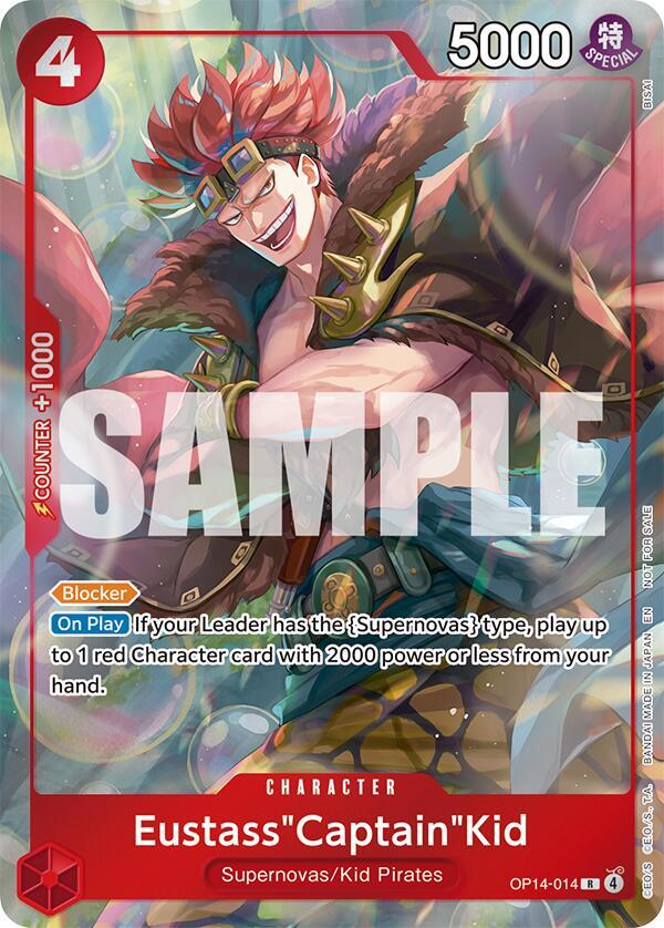 Eustass"Captain"Kid - OP14-014 (Dash Pack) card image
