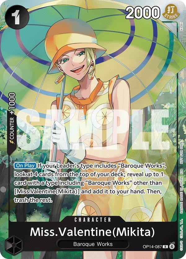 Miss.Valentine(Mikita) (Dash Pack) card image