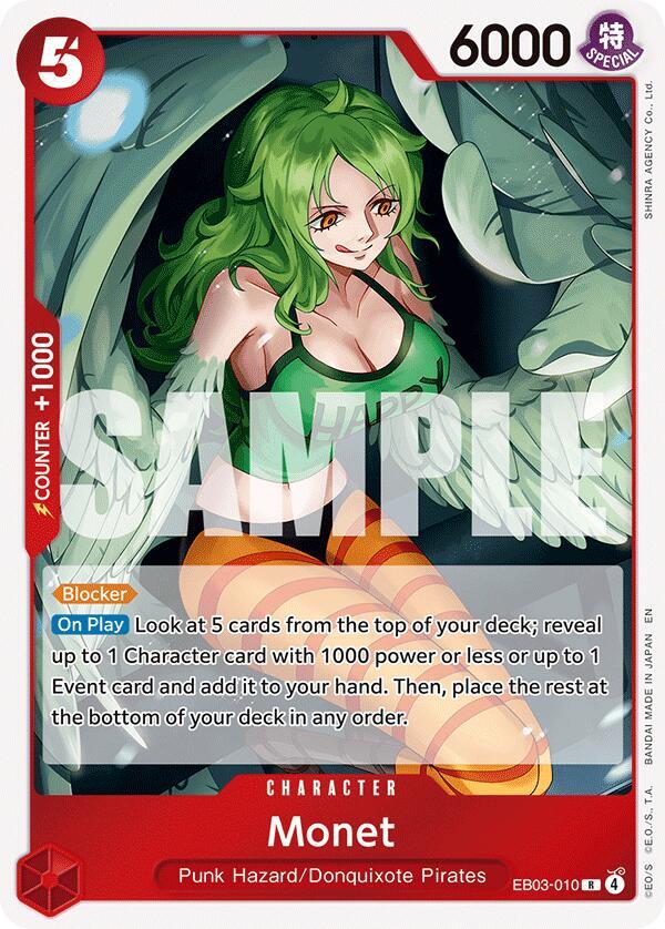 Monet card image