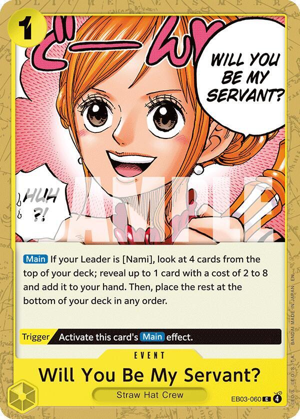 Will You Be My Servant? card image