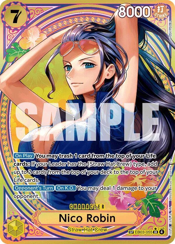 Nico Robin (055) (SP) card image