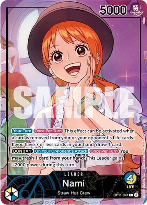 Nami (Whole Cake Island Arc) card image