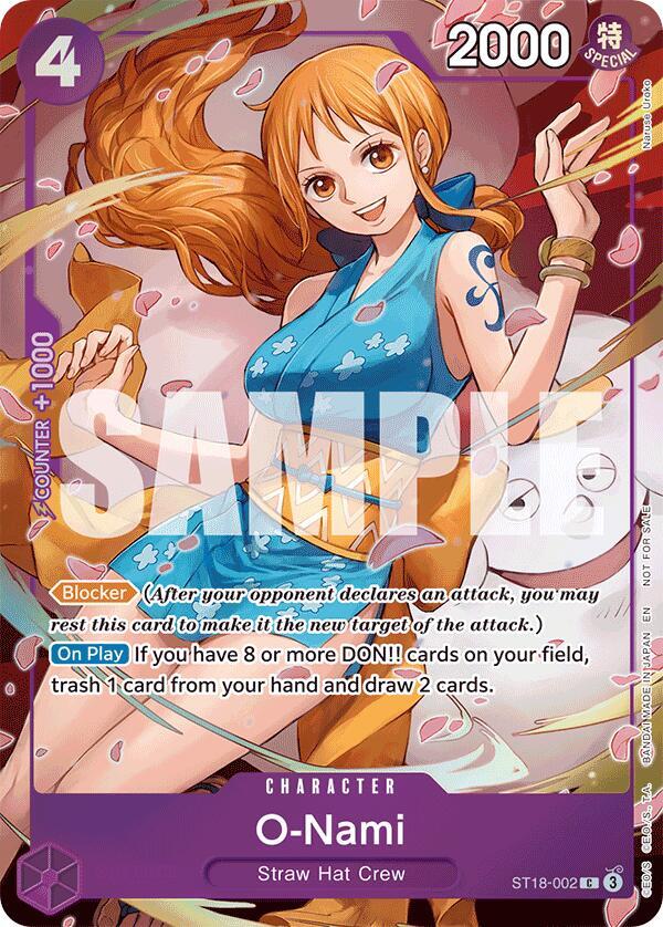 O-Nami - ST18-002 (Dash Pack) card image
