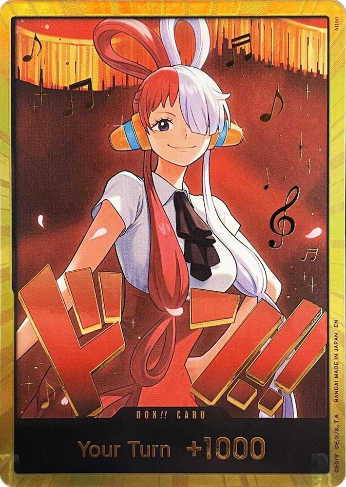 DON!! Card (Uta) (Gold) card image