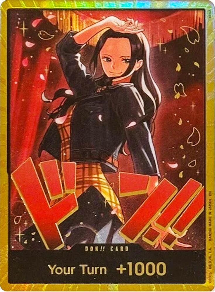 DON!! Card (Nico Robin) (Gold) card image