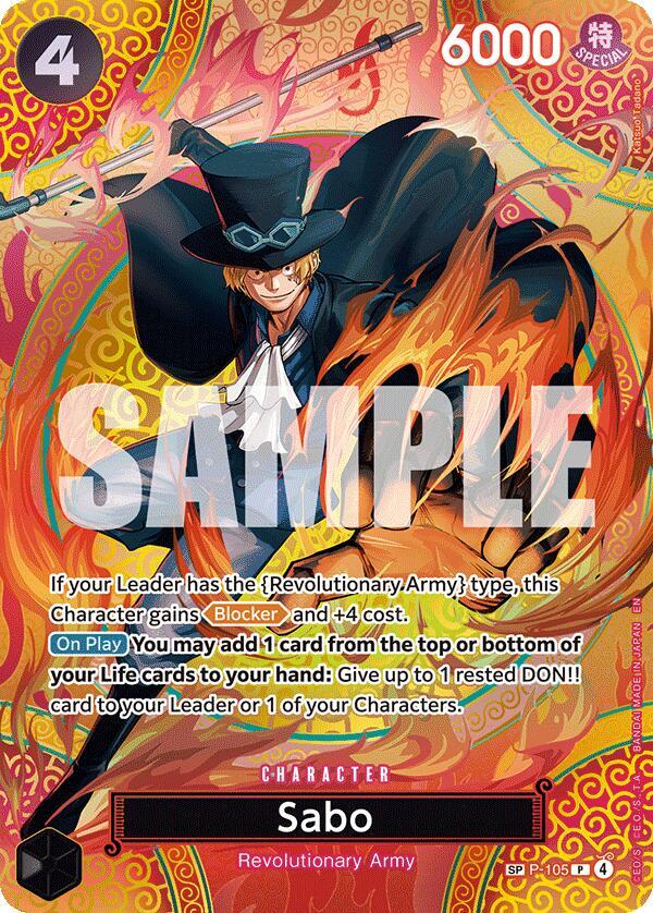 Sabo (P-105) (SP) card image