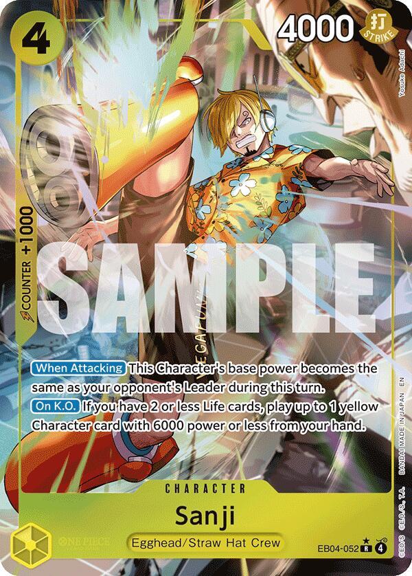Sanji (EB04-052) (Alternate Art) card image
