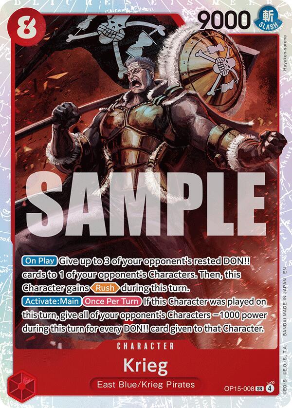 Krieg (OP15-008) card image