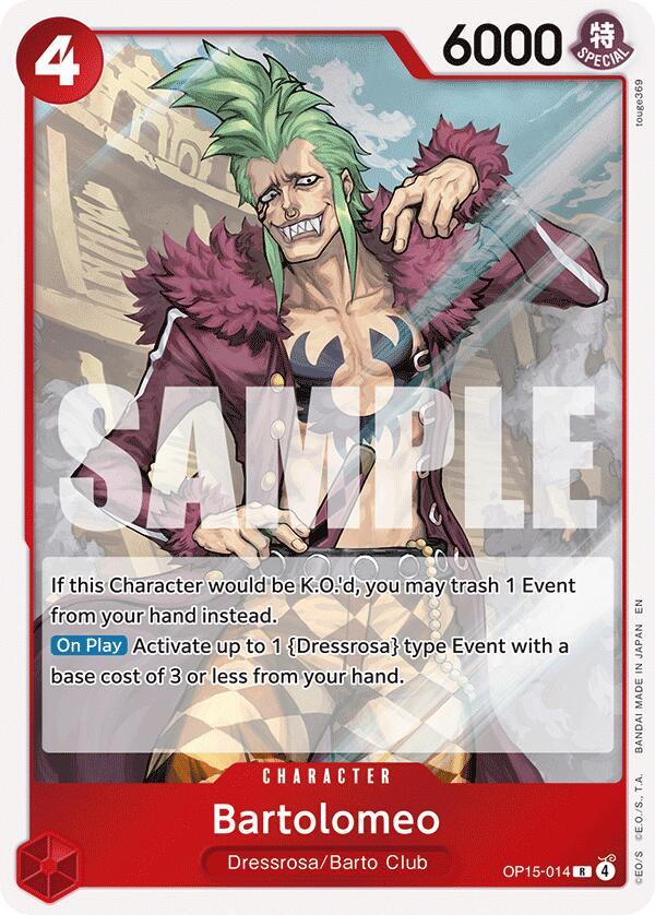 Bartolomeo card image