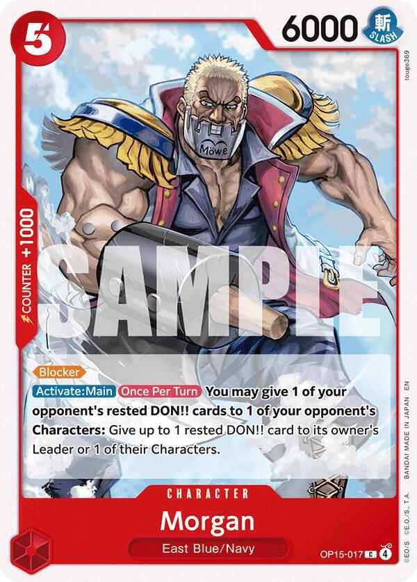 Morgan card image