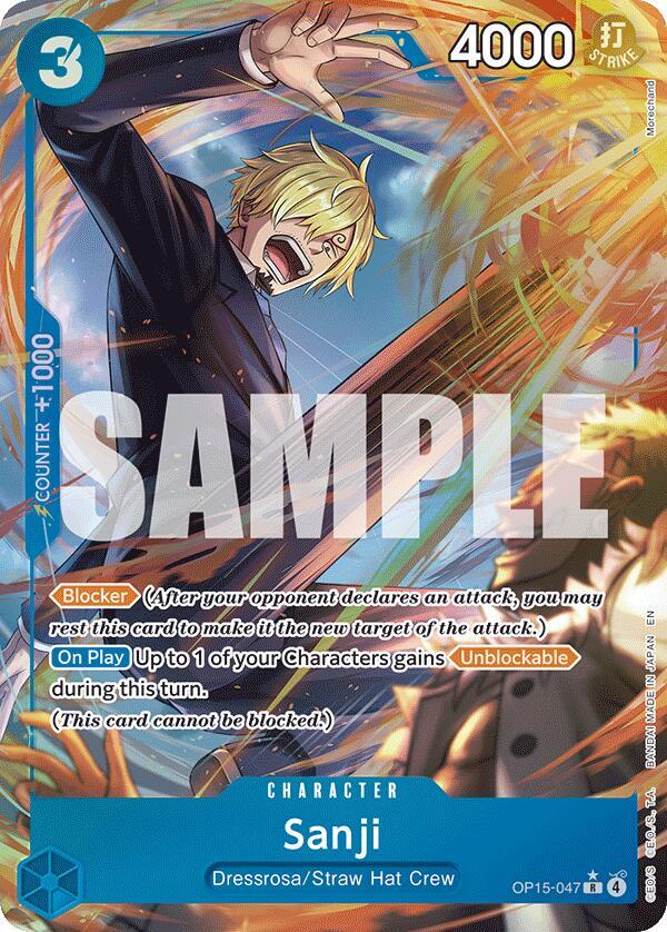 Sanji (OP15-047) (Alternate Art) card image