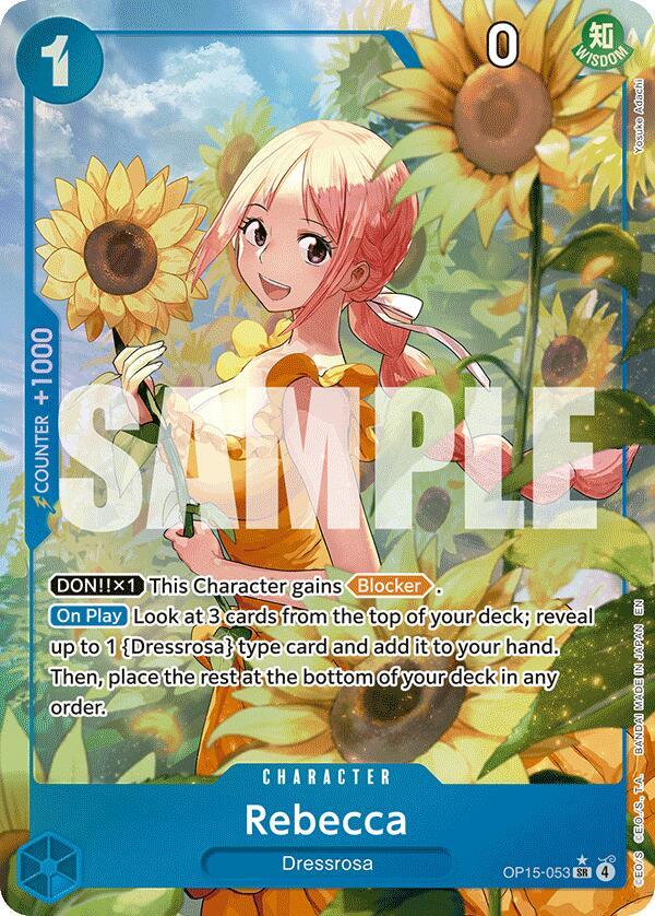 Rebecca (OP15-053) (Alternate Art) card image