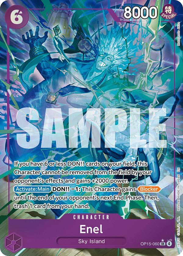 Enel (OP15-060) (Alternate Art) card image