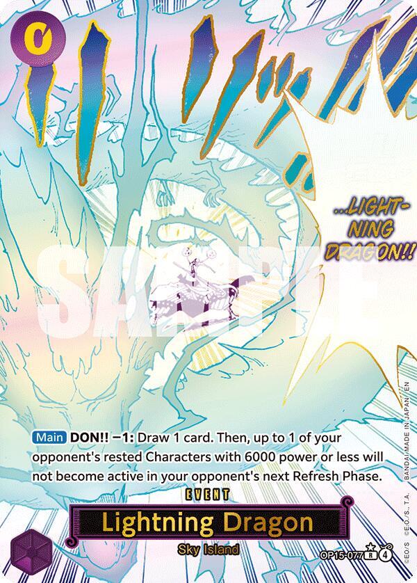 Lightning Dragon (Alternate Art) card image